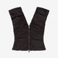 GANNI Ruched Zip Blouse