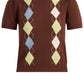 Light Cotton Argyle T-shirt
