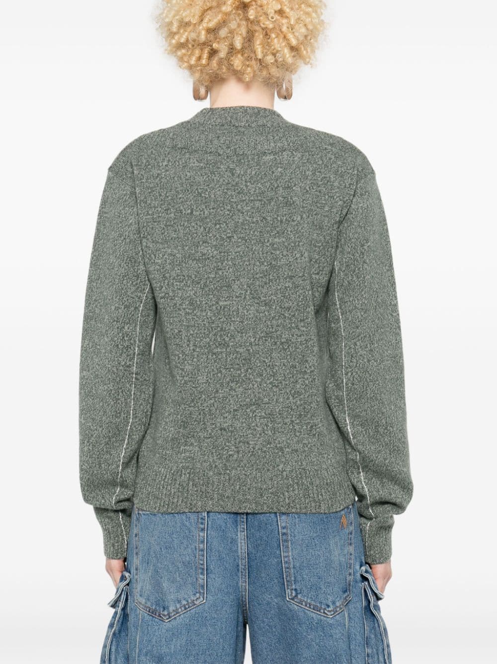 Layered sweater
