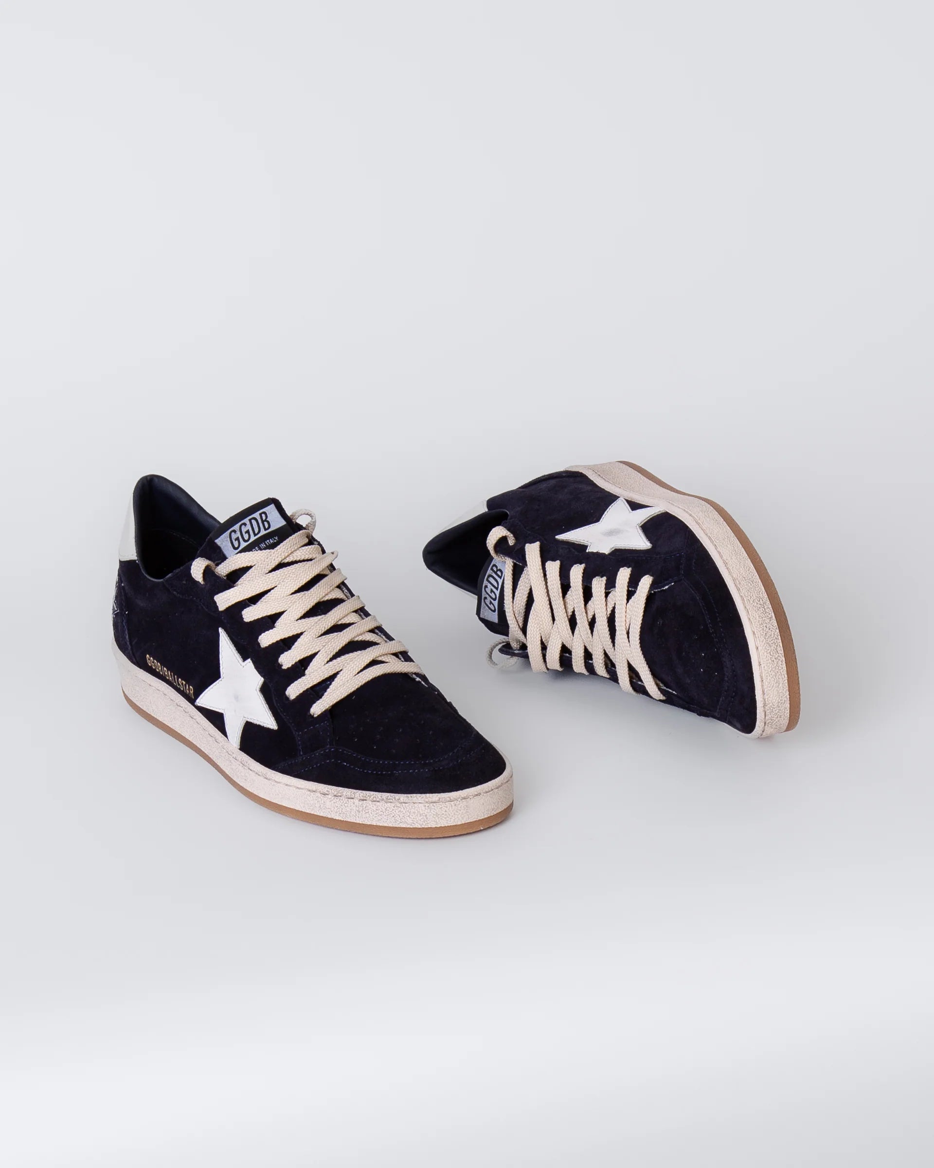 Golden Goose Blue ‘Ball Star’ sports shoes
