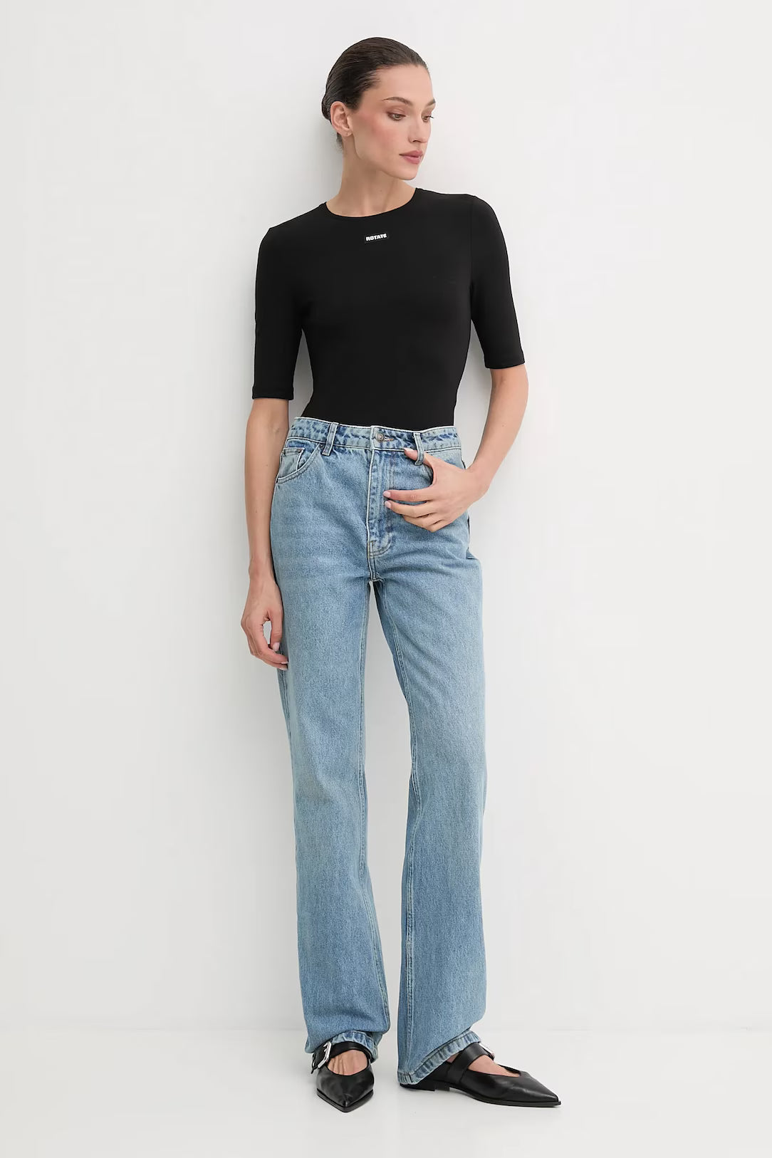Straight Leg Jeans