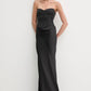 Satin Corset Maxi Dress