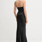 Satin Corset Maxi Dress
