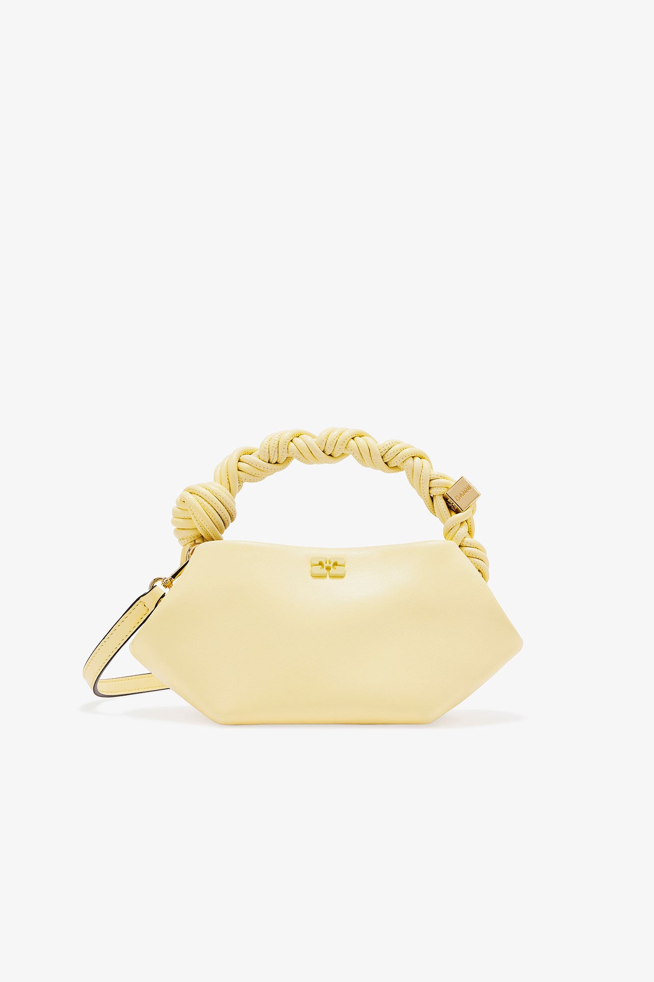 Mini Ganni Bou Bag Yellow