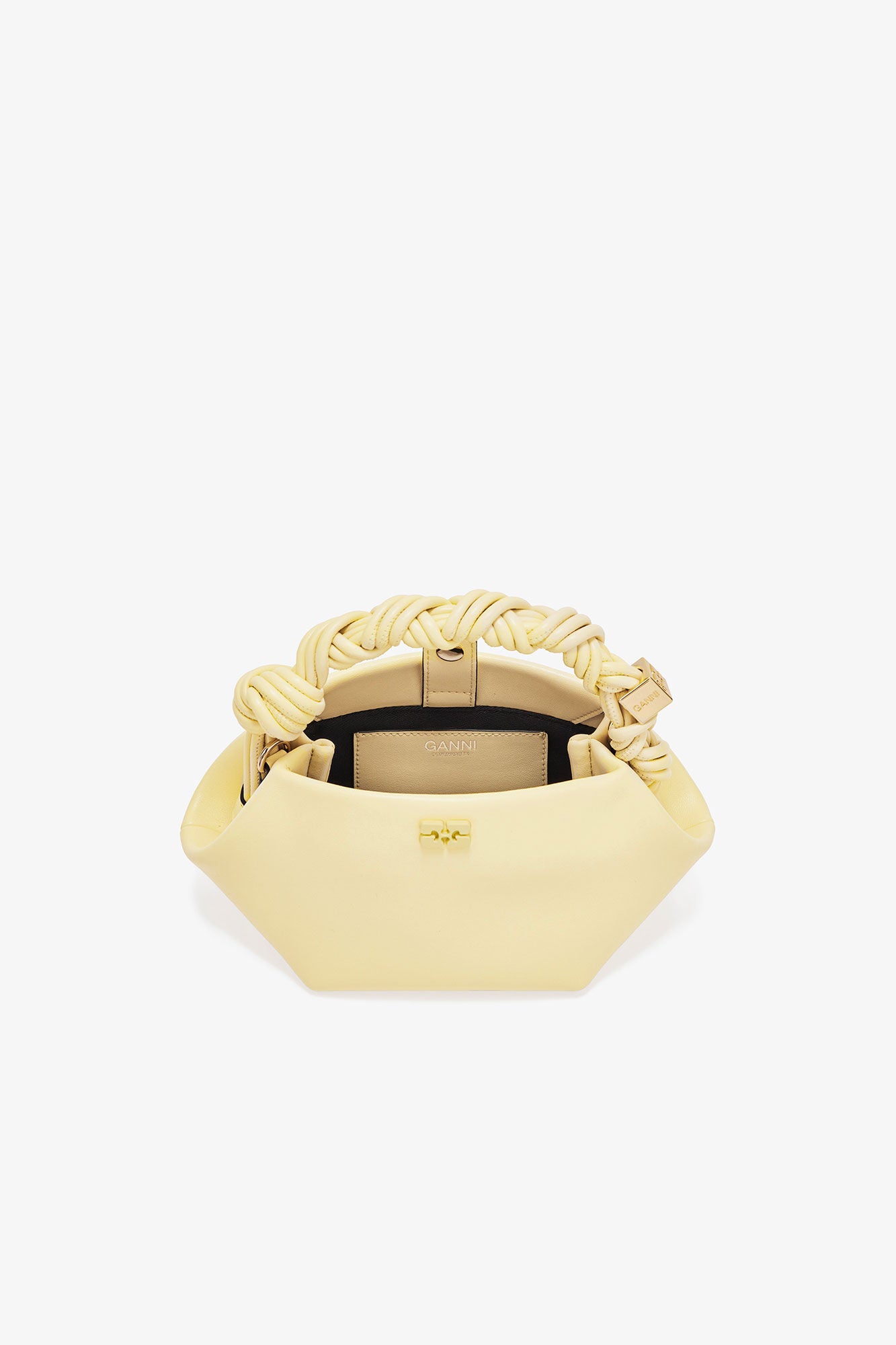 Mini Ganni Bou Bag Yellow