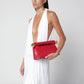 Clutch The red stamped round square pouch