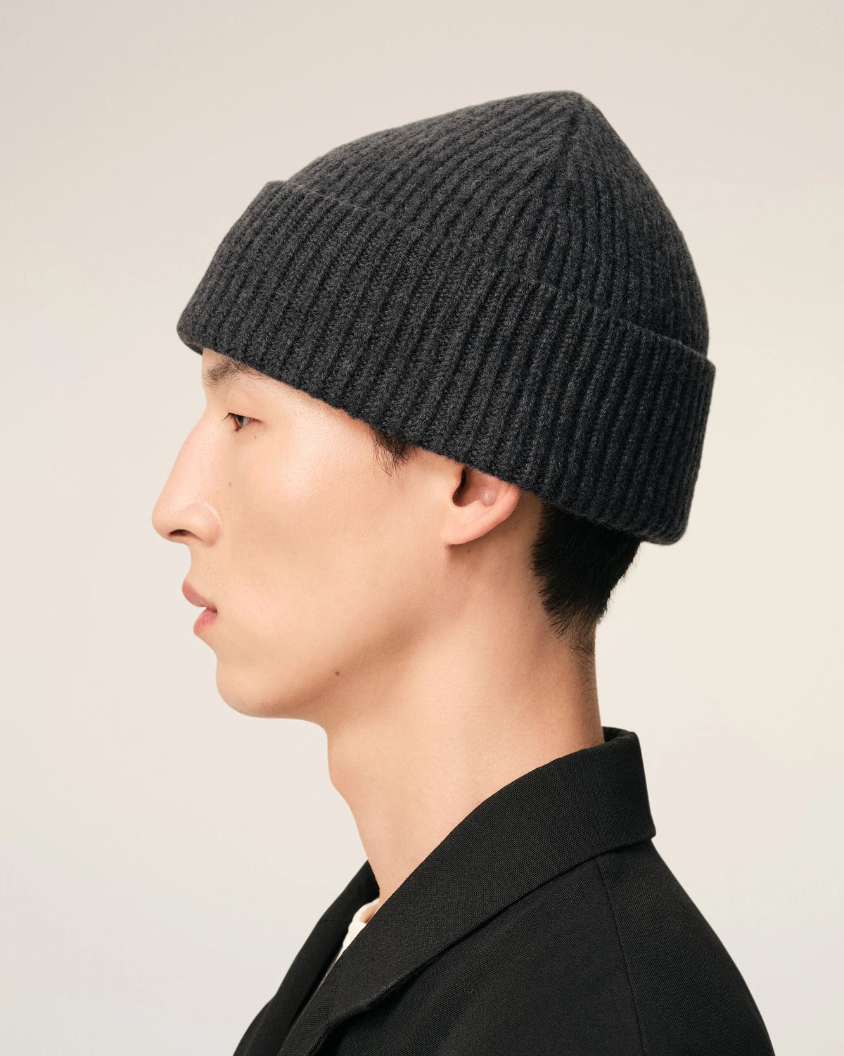 Beanie With Red Ami De Coeur