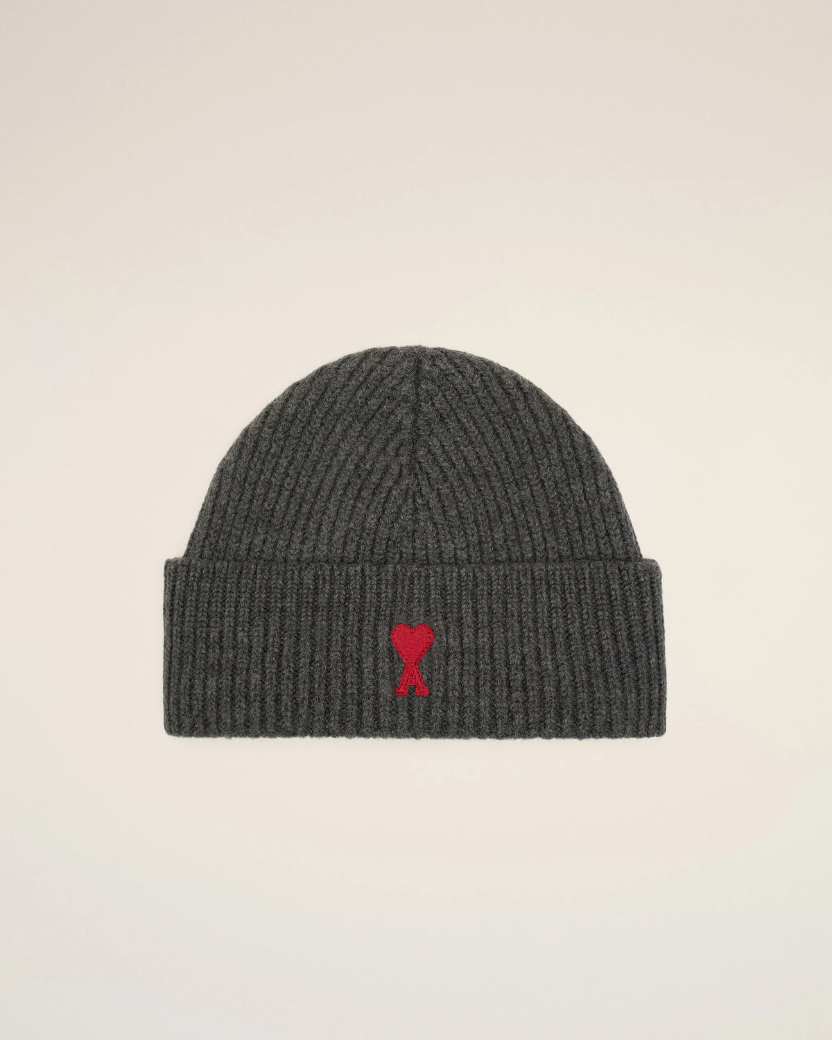 Beanie With Red Ami De Coeur