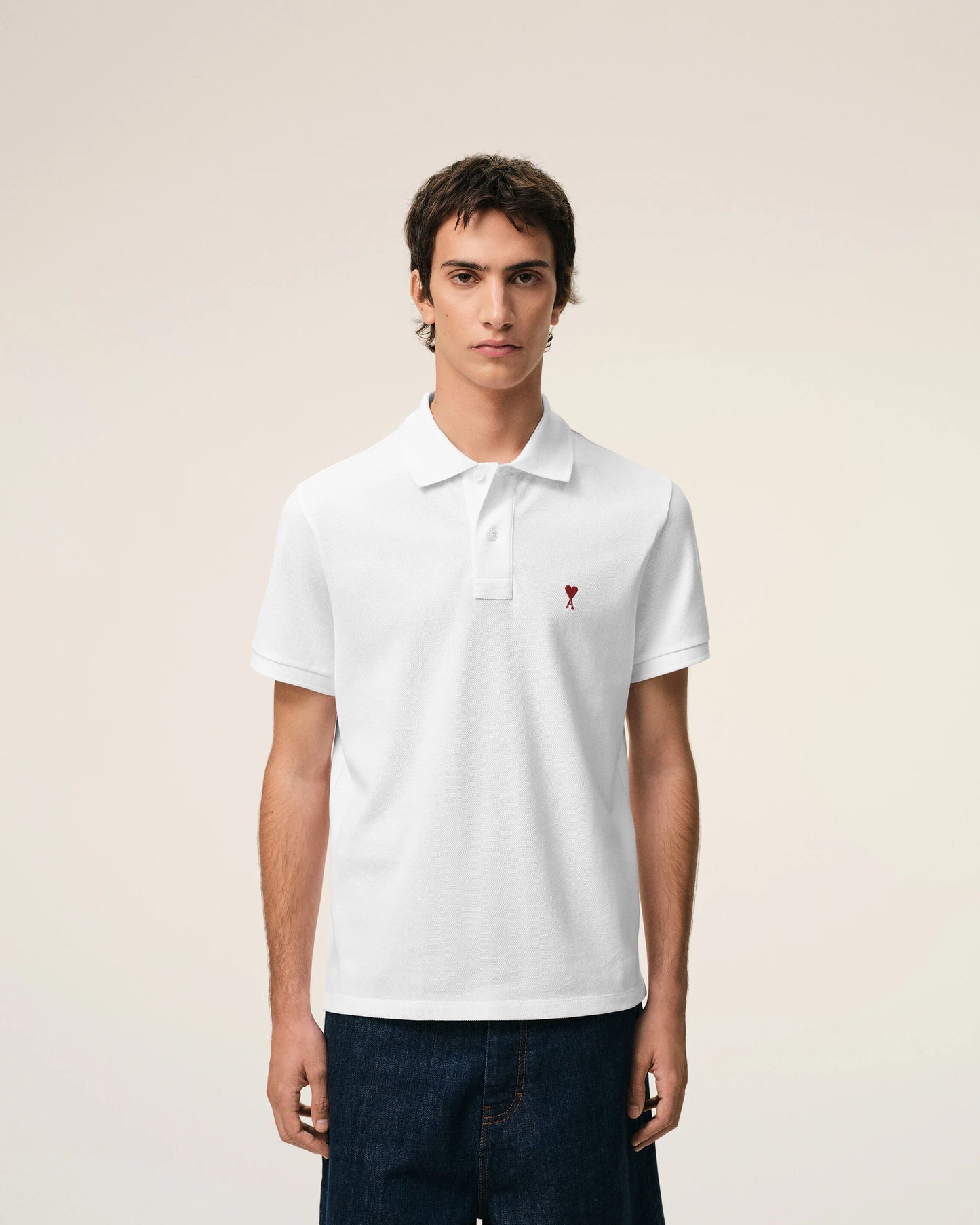 Polo With Contrasted Ami De Coeur