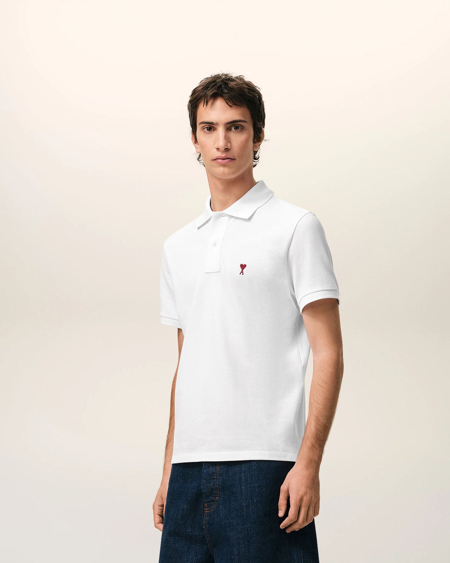 Polo With Contrasted Ami De Coeur