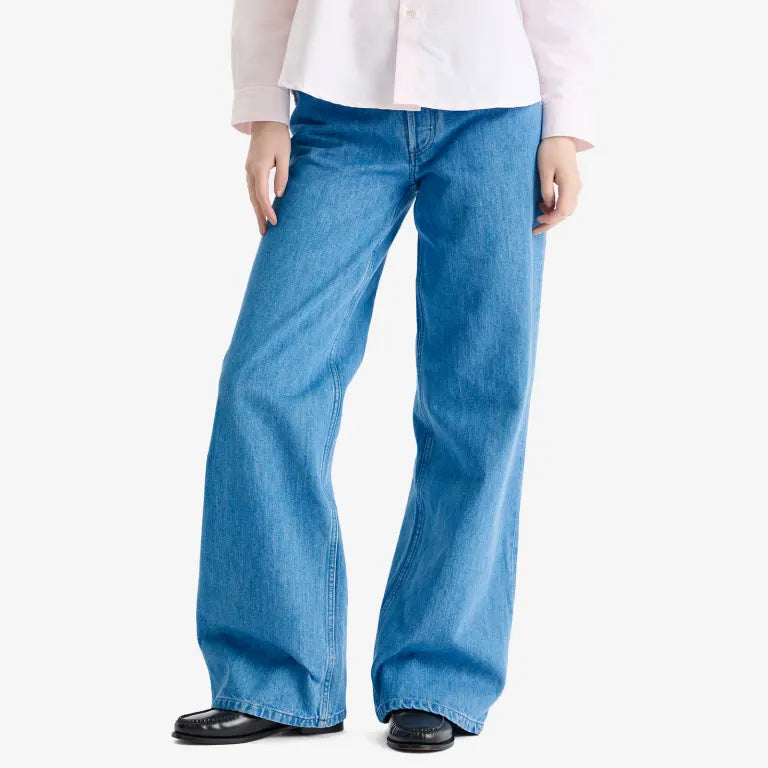 Elisabeth 70s-style wide-leg jeans