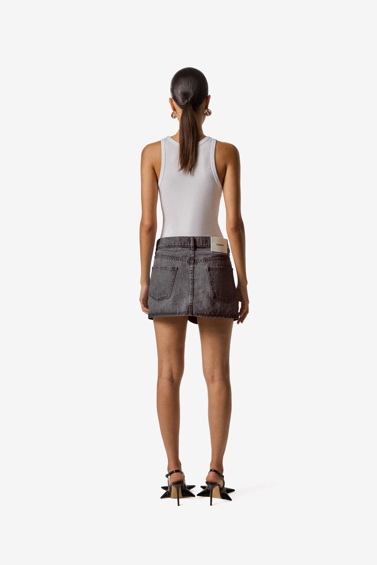 DENIM MINI SKIRT