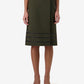 Technical Tailored Midi Skirt