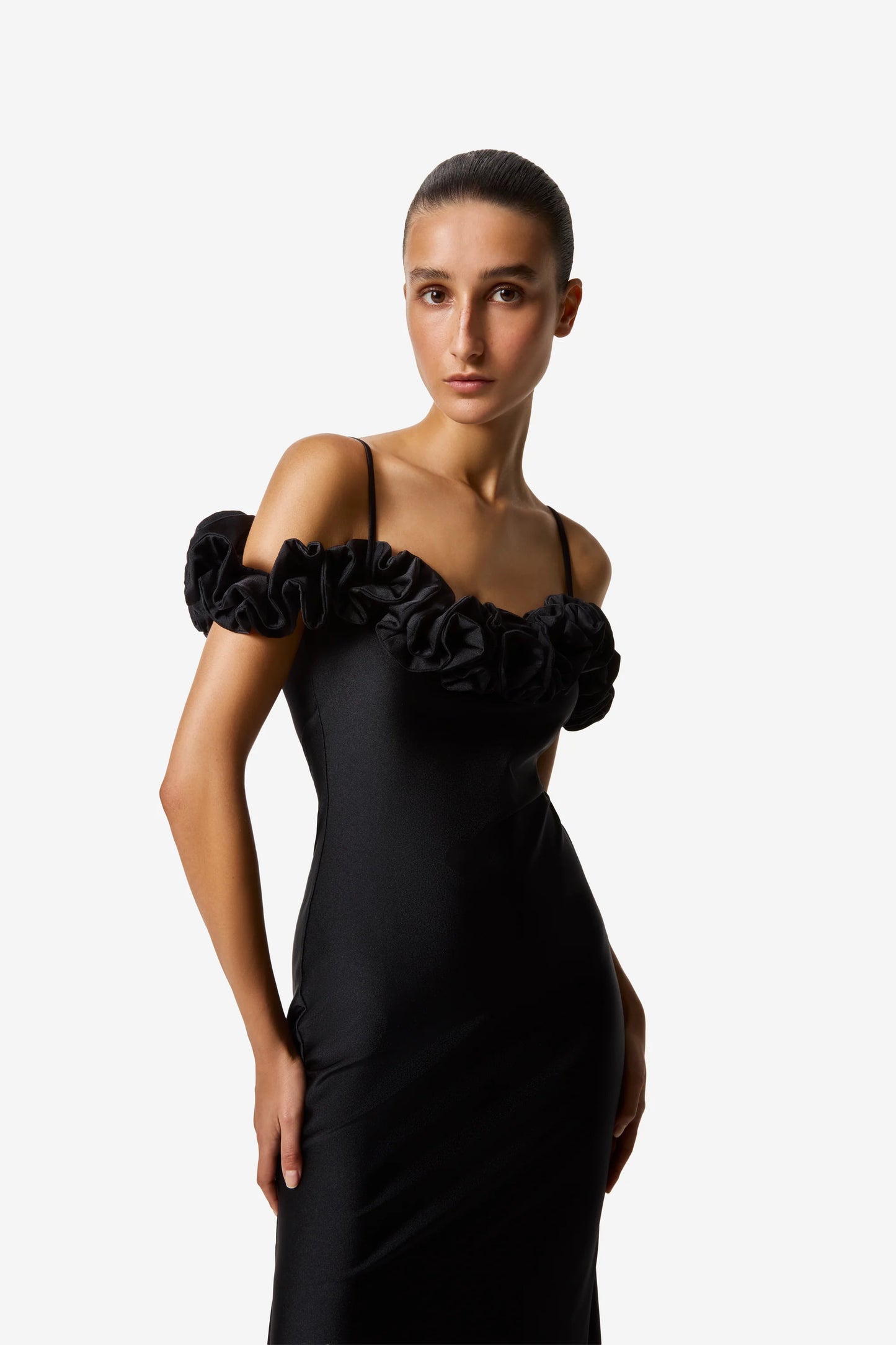 RUFFLE DRESS