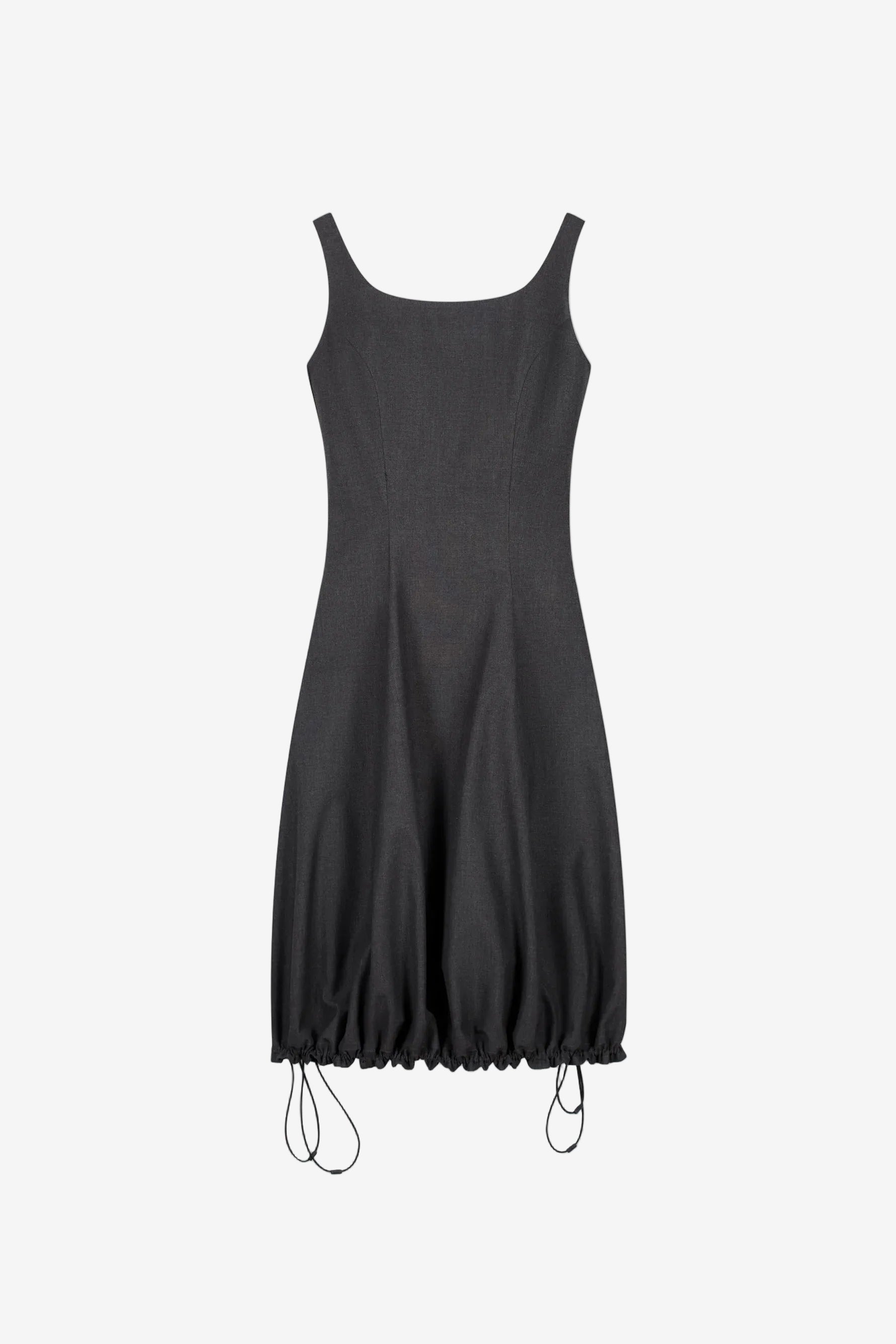 Technical Tailored Balloon Dress