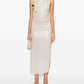 ASYMMETRIC FLOWER GOWN