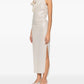 ASYMMETRIC FLOWER GOWN