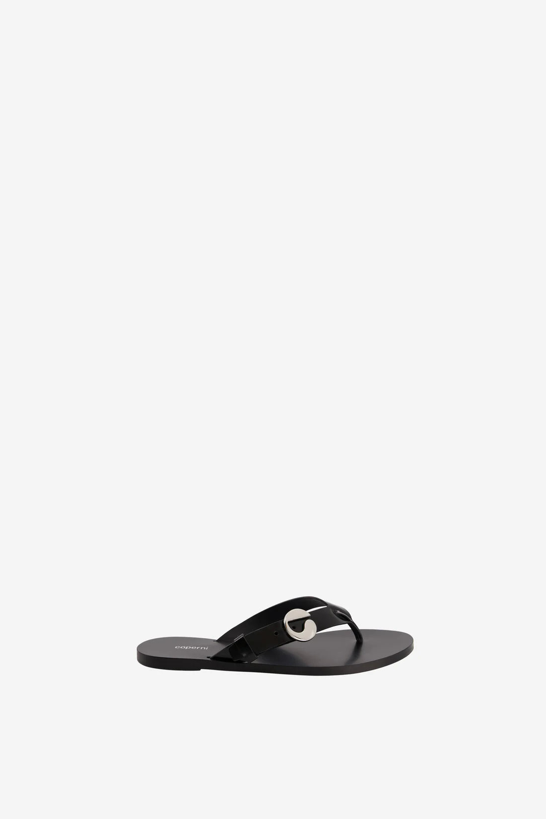Belt Flip Flops with C-shaped logo strap