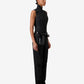 Black vest on a white background