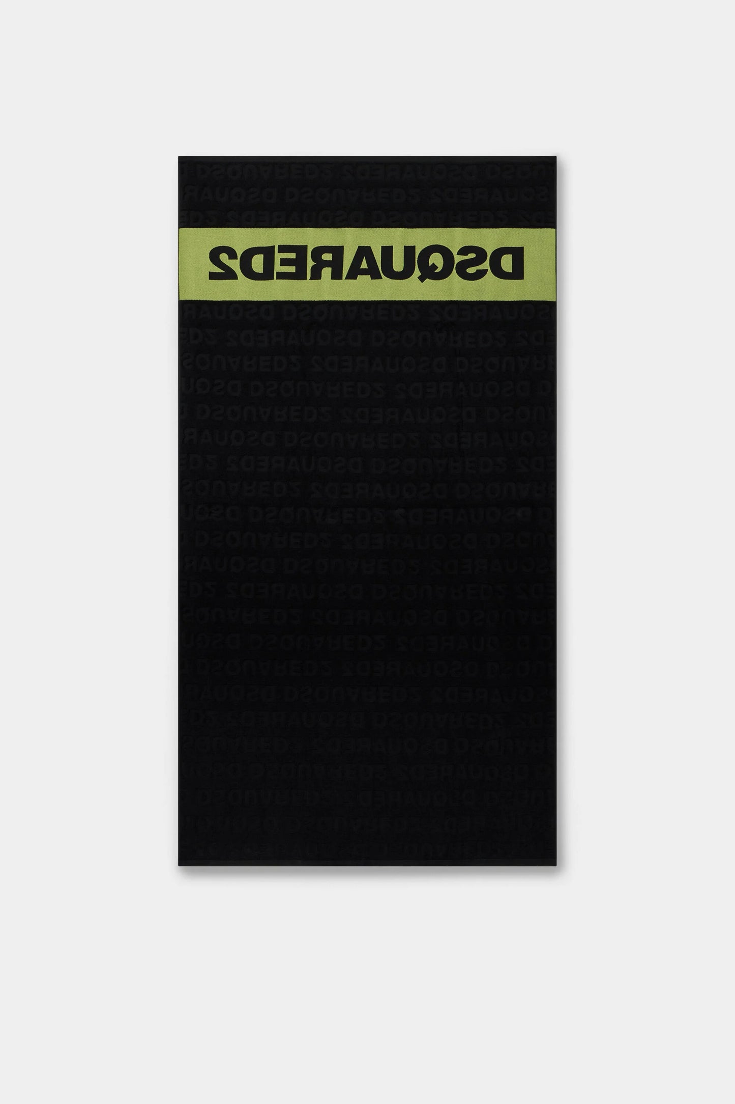 Dsquared2 logo on a black background