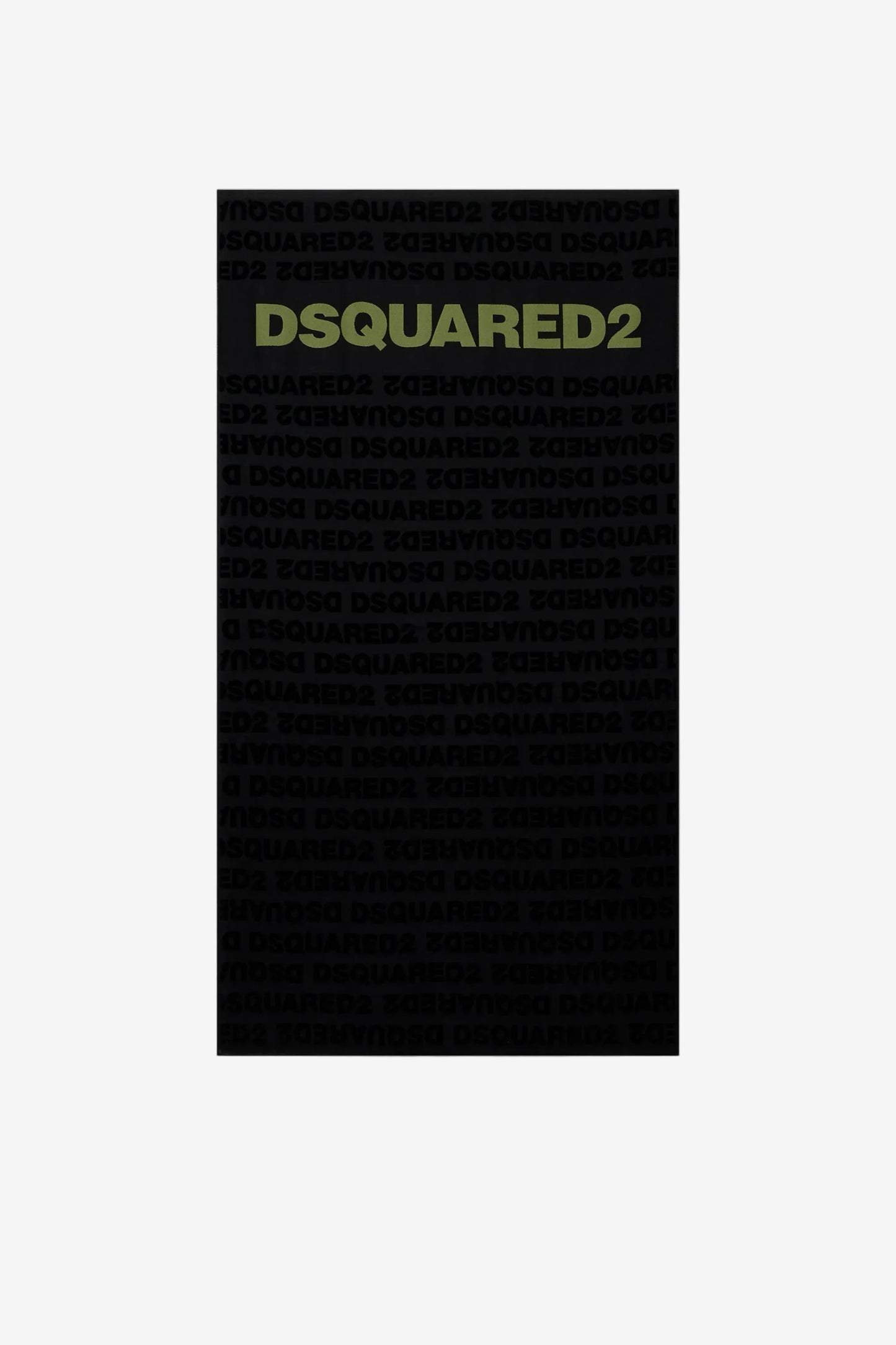 Dsquared2 logo on a black background