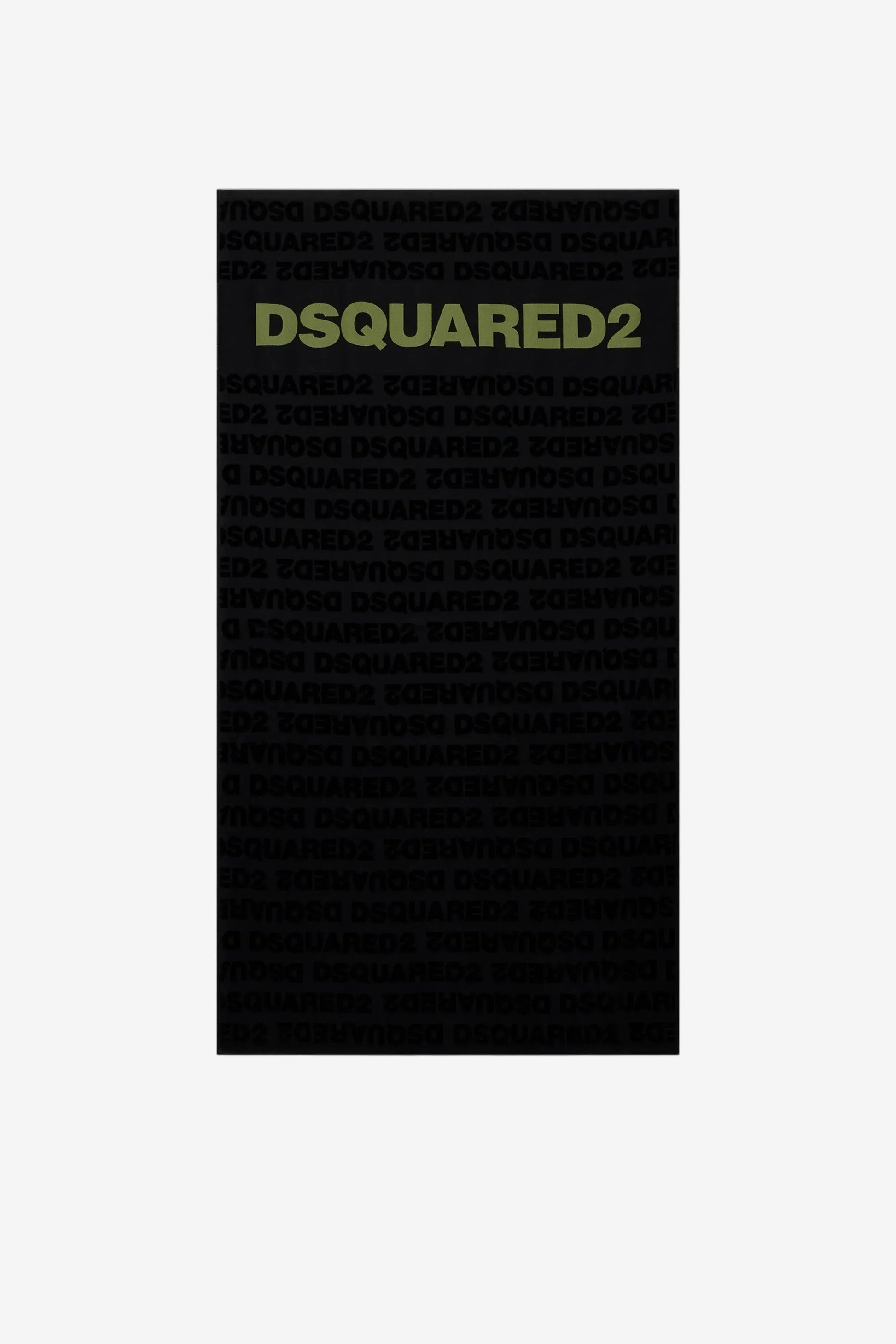 Dsquared2 logo on a black background