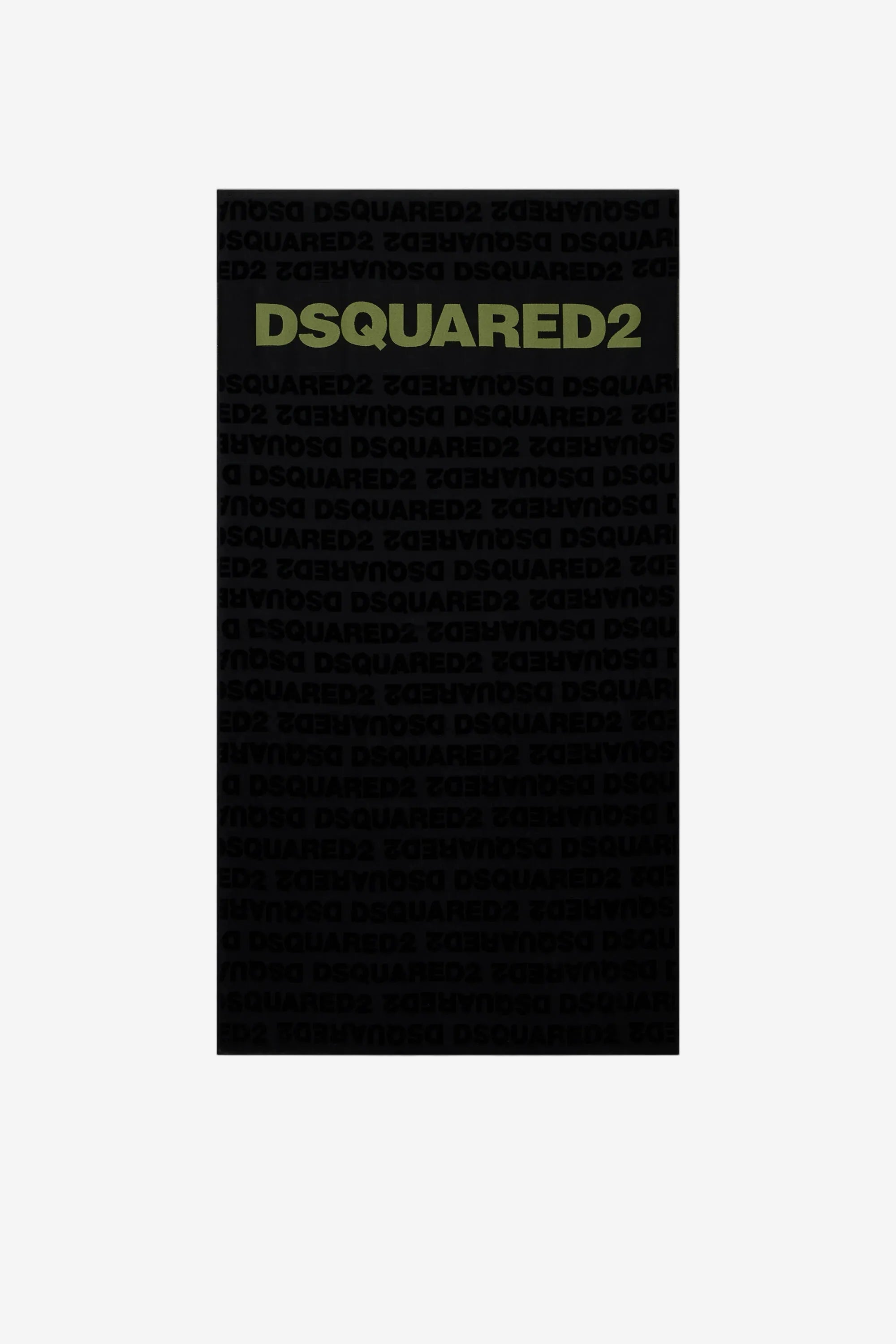 Dsquared2 logo on a black background