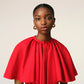 Wool Shirt Dress With Ruff