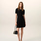 Knit Mini Godet Dress