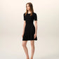 Knit Mini Godet Dress