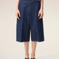 Wrapped Belted Bermuda Shorts