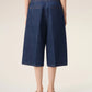 Wrapped Belted Bermuda Shorts