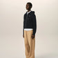 Zipped Cotton Hoodie With Ami de Coeur