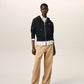 Zipped Cotton Hoodie With Ami de Coeur