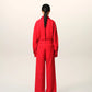 Cargo trousers in fluid wool canvas