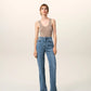 Cotton Flare Fit Jeans