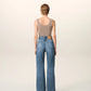 Cotton Flare Fit Jeans