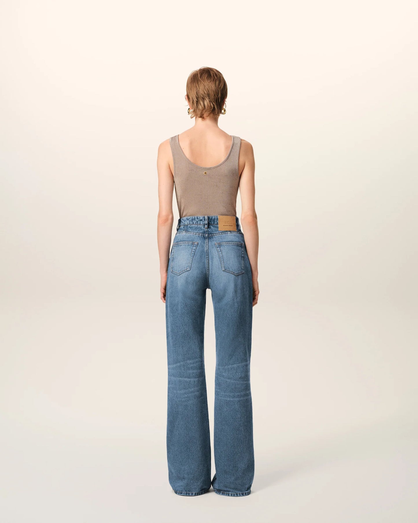 Cotton Flare Fit Jeans