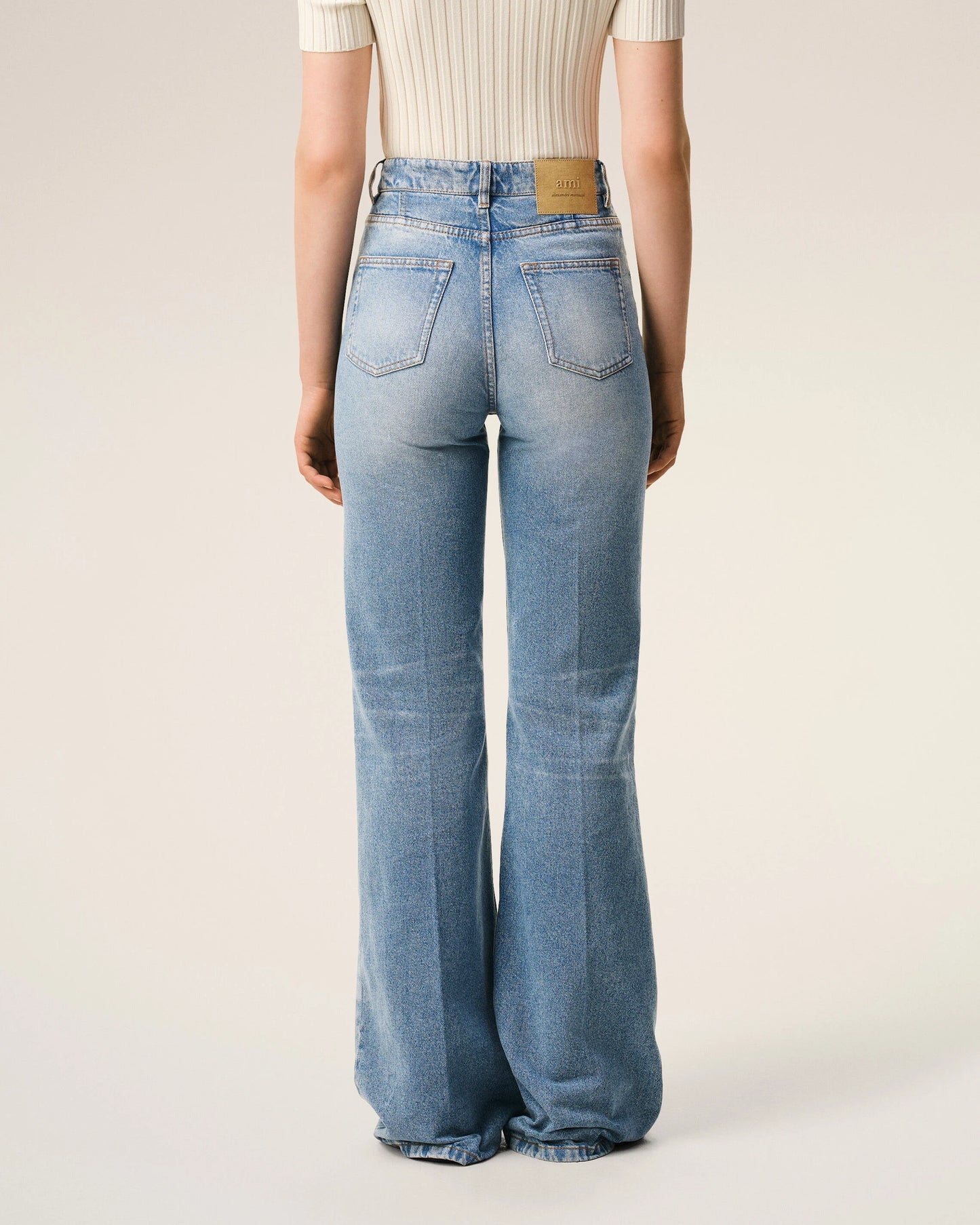 Cotton Flare Fit Jeans