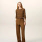 Wool Large Fit Trousers
