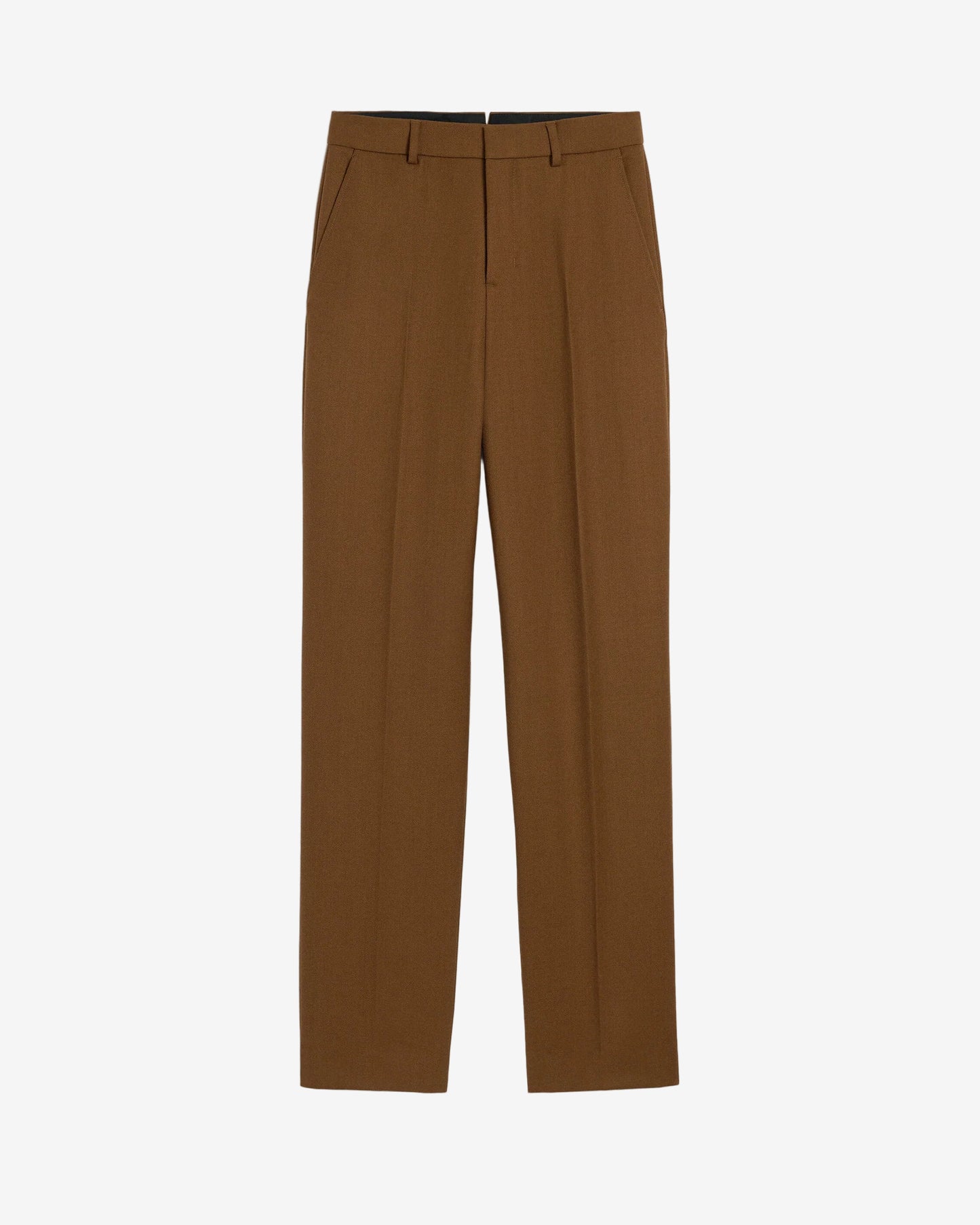 Wool Large Fit Trousers