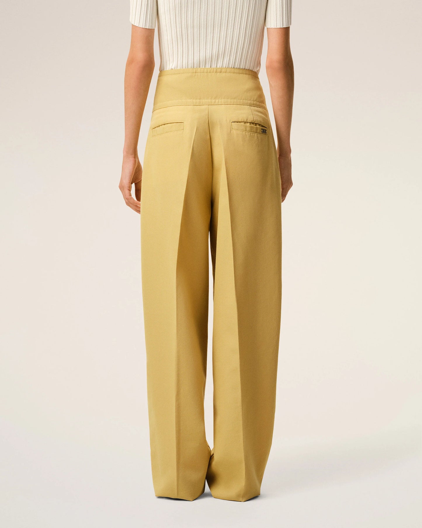 Wrapped Belted Ballon Fit Trousers