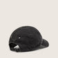 Anthracite baseball cap with tone-on-tone embroidered star