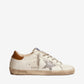 Women's Super-Star with shearling lining and silver glitter star