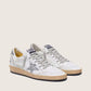 Women's Ball Star in nappa with silver glitter star and heel tab