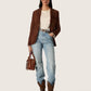 Women's light blue denim jeans Norma