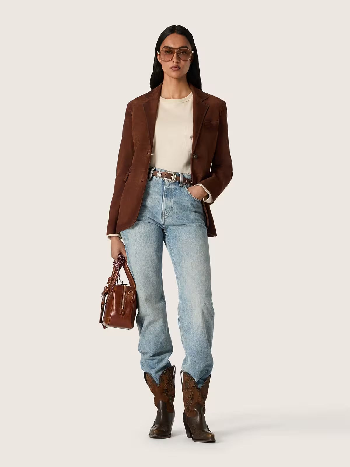 Women's light blue denim jeans Norma