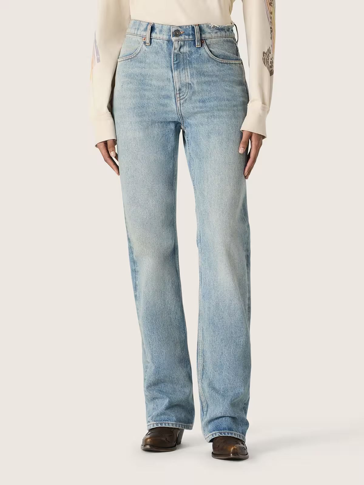 Women's light blue denim jeans Norma