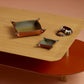 Mises et Relances H Rond change tray Brown