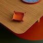 Mises et Relances H Evelyne mini change tray Orange